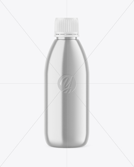 Metallic Bottle Mockup Metallic Bottle Mockup