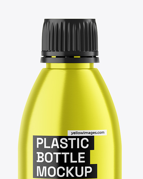 Metallic Bottle Mockup Metallic Bottle Mockup