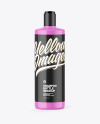 Glossy Shampoo Bottle Mockup