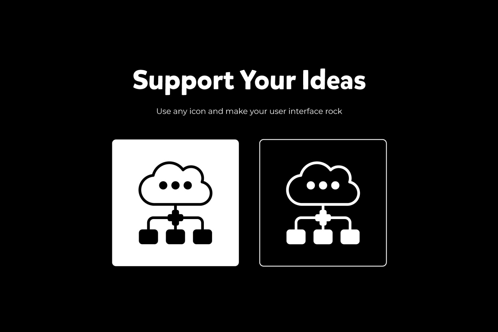 Set of Cloud Computing Solid Icons Set of Cloud Computing Solid Icons