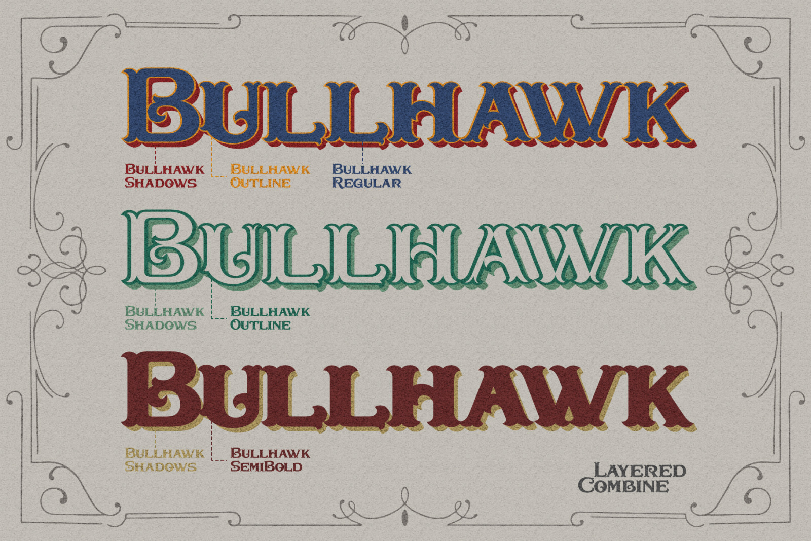 Bullhawk Font