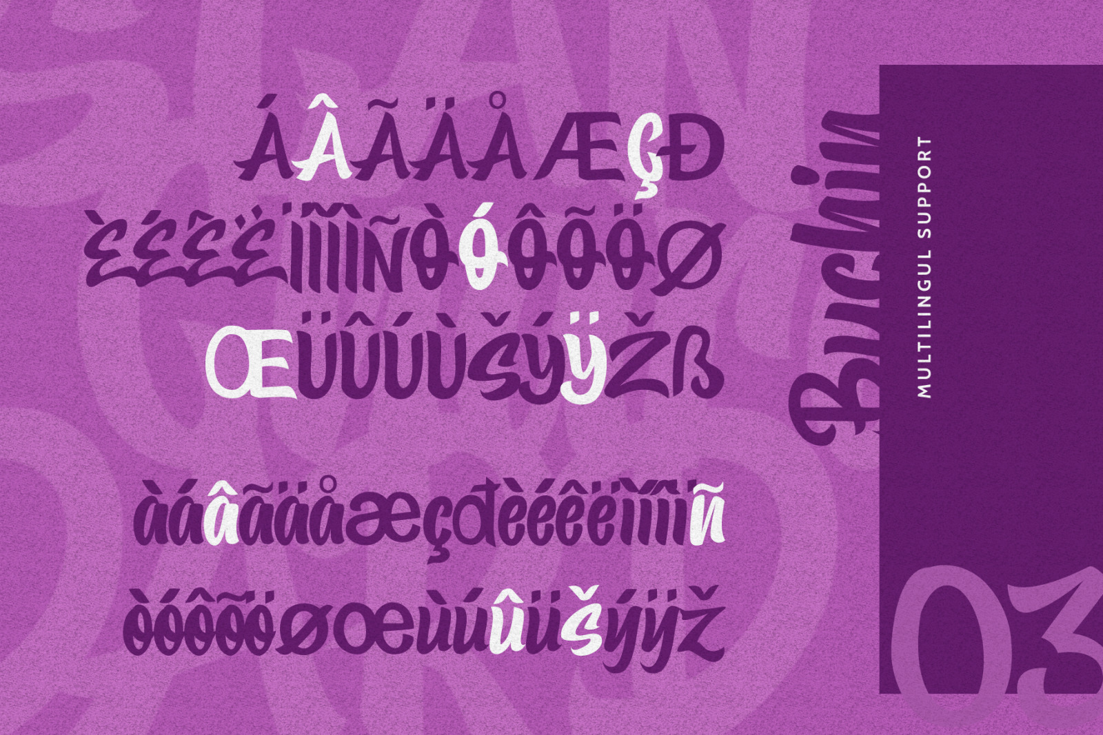 Buchin Font