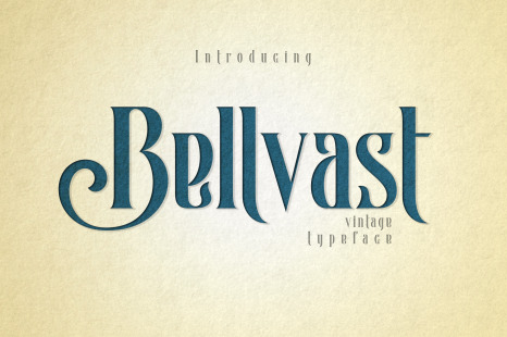 Bellvast font - Victorian