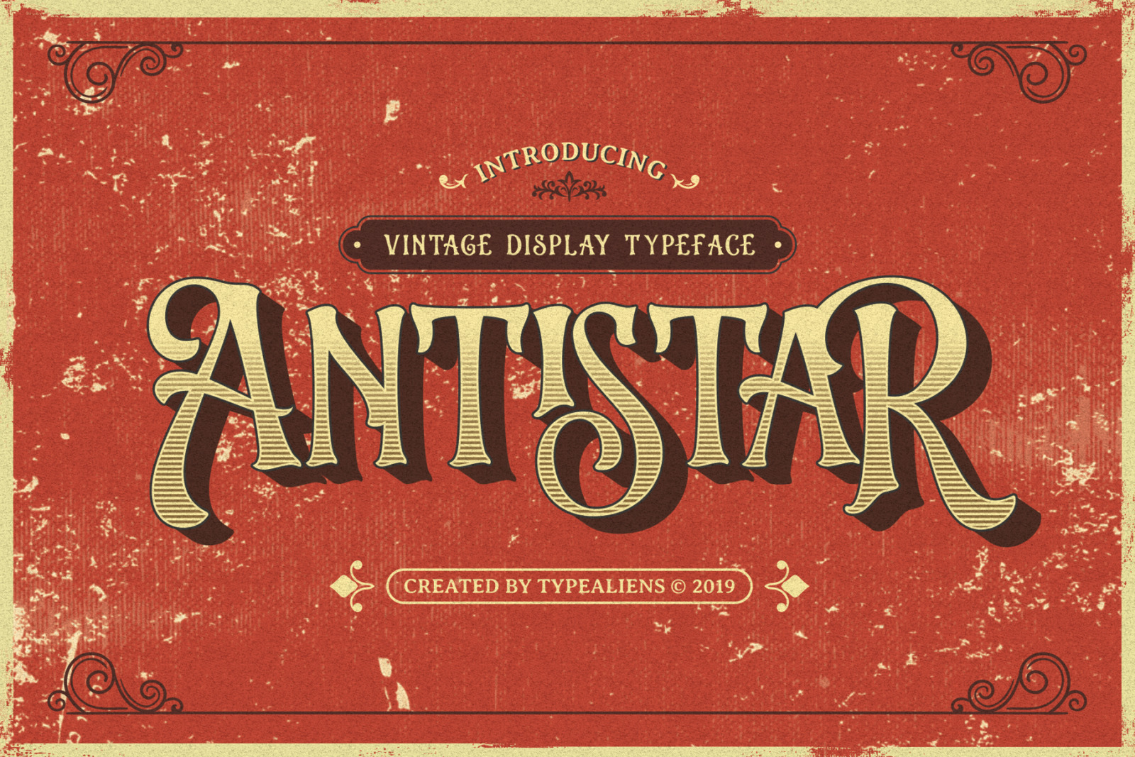 Antistar Font Antistar Font