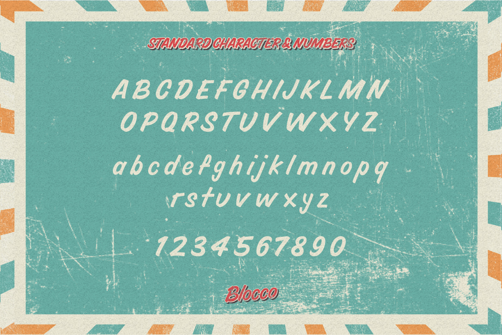 Blocco Font