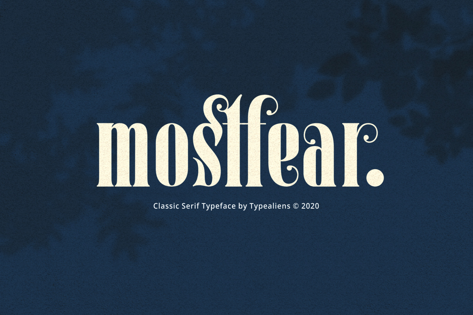 Mostfear Font Mostfear Font