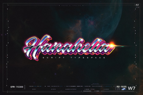 Hanahelia Font - Fonts