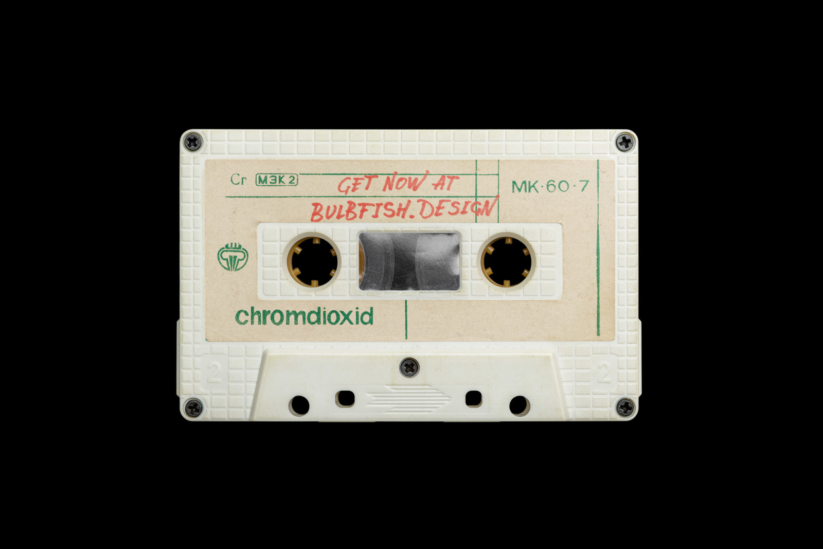 Soviet Cassette Tape Mockup