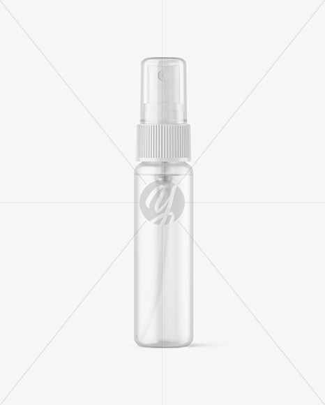 Frosted Spray Bottle Mockup