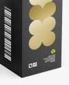 Glossy Bottle w/ Kraft Box Mockup