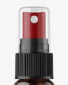 Amber Spray Bottle Mockup Amber Spray Bottle Mockup