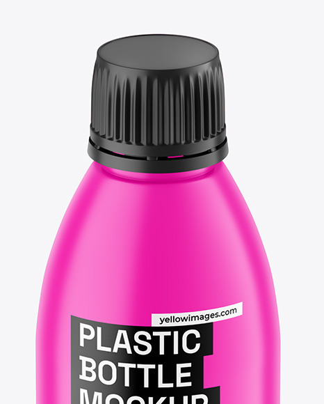 Matte Bottle Mockup Matte Bottle Mockup