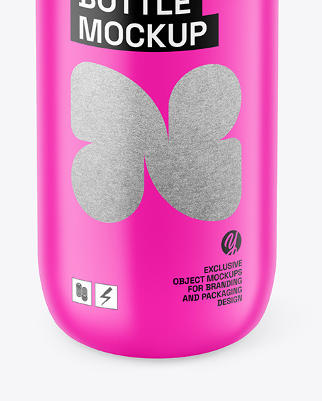 Matte Bottle Mockup Matte Bottle Mockup