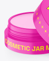 Matte Lip Balm Jar Mockup