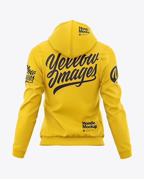 Women’s Hoodie Mockup - Back View