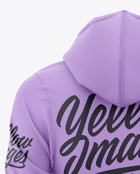 Women’s Hoodie Mockup - Back View