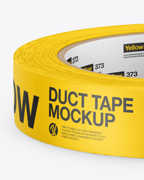 Matte Duct Tape Mockup