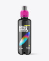 220ml Glossy PET Bottle Mockup