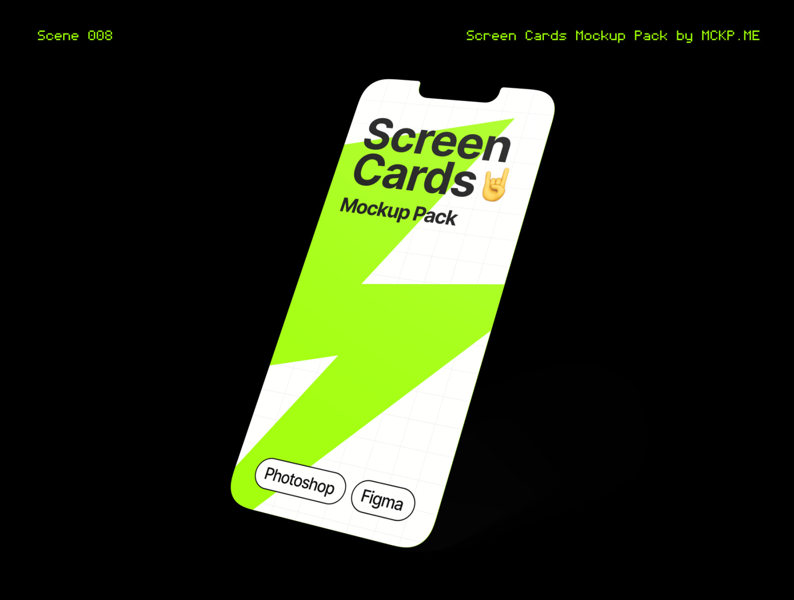 Screen Cards Mockup Pack