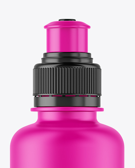 220ml Matte PET Bottle Mockup