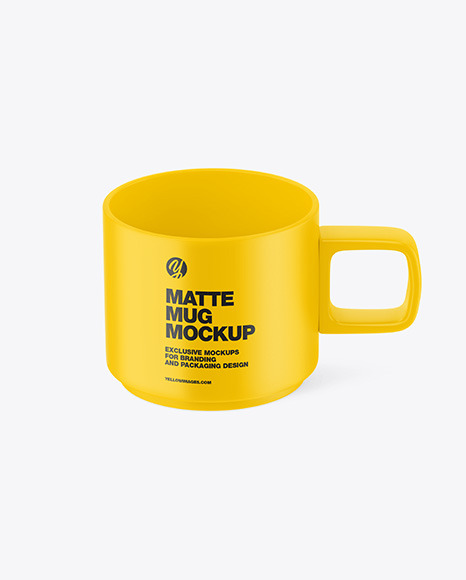 Matte Mug Mockup