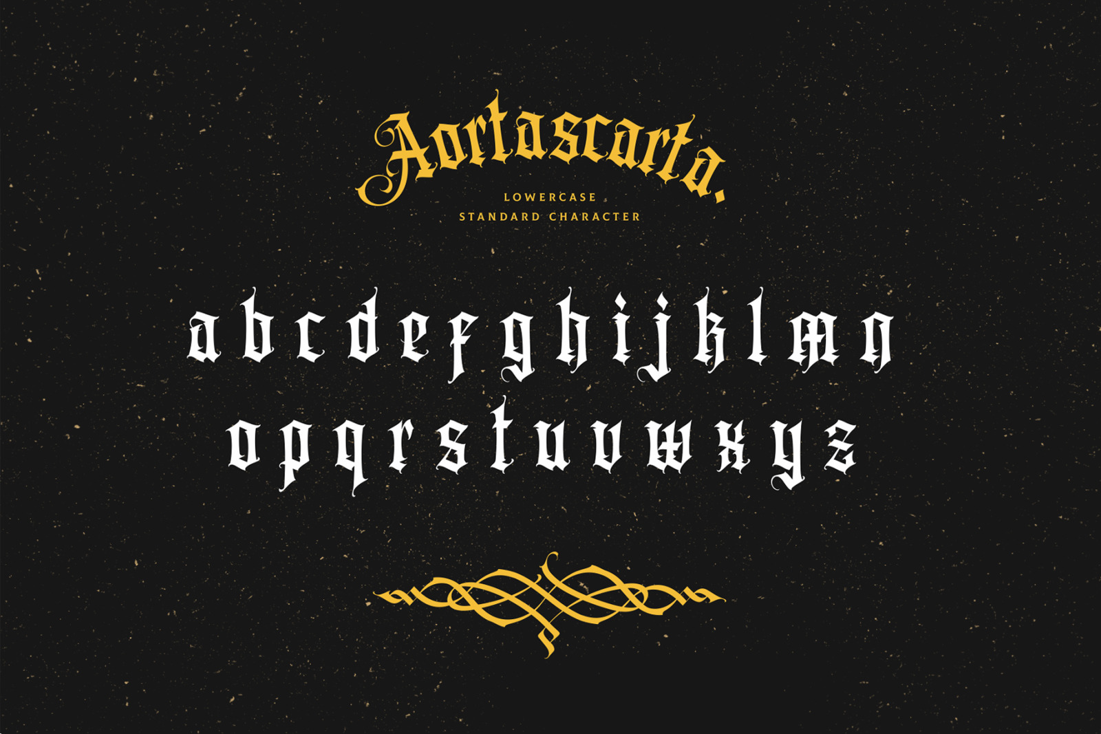 Aortascarta Font Aortascarta Font