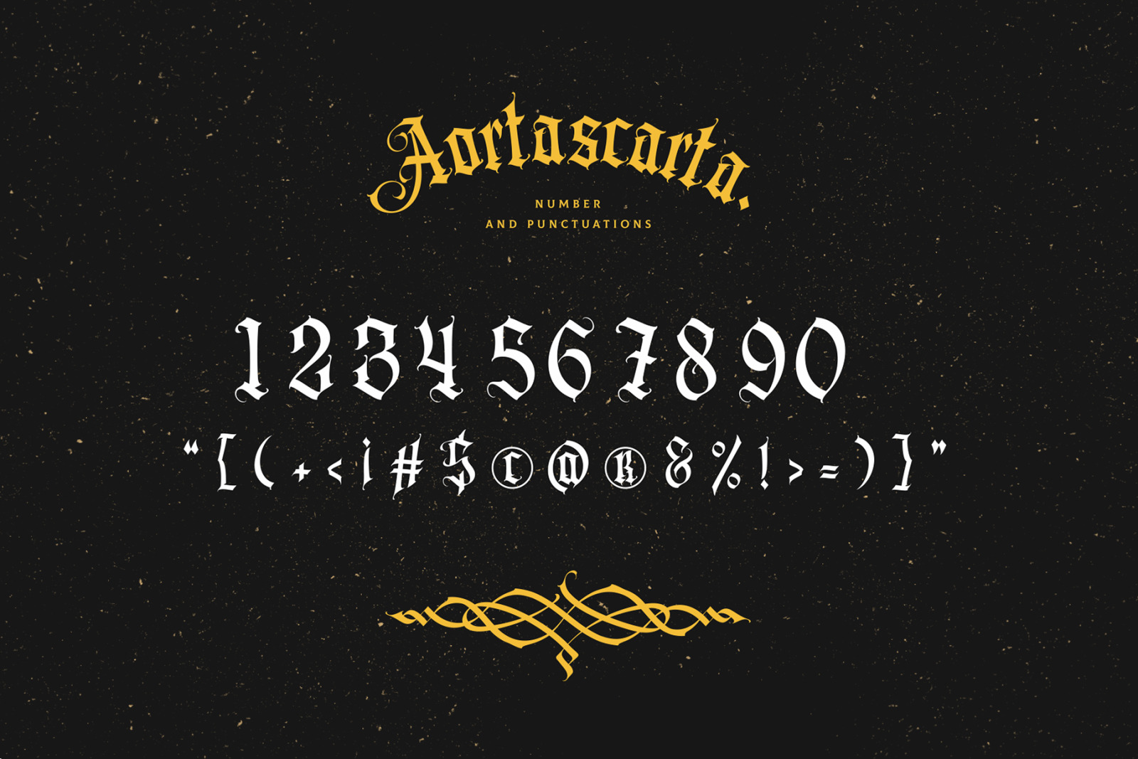 Aortascarta Font Aortascarta Font