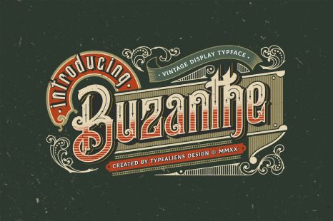 Buzanthe Font - Fonts