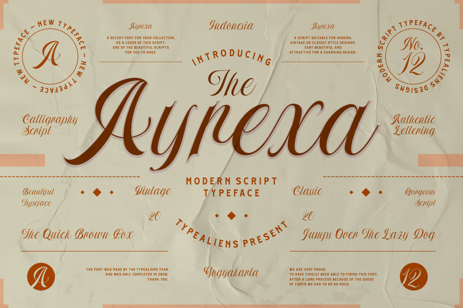 Ayrexa Font Ayrexa Font