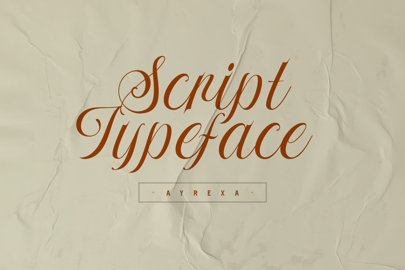 Ayrexa Font Ayrexa Font