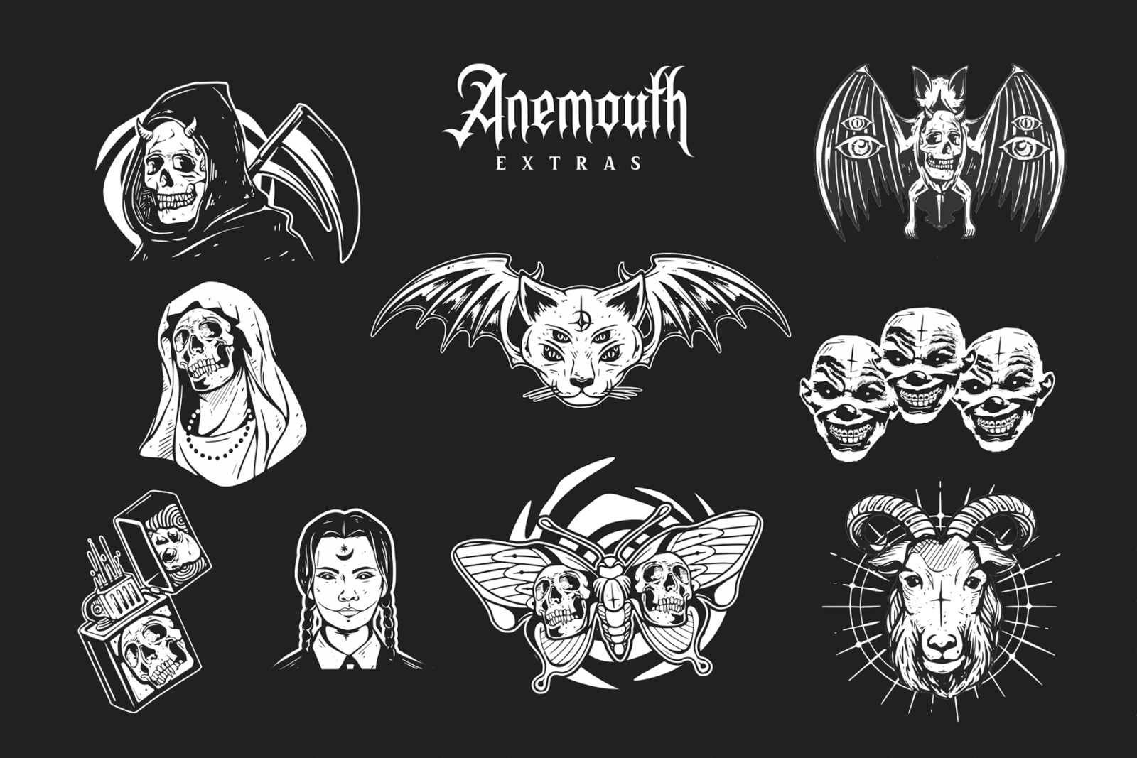 Anemouth Font