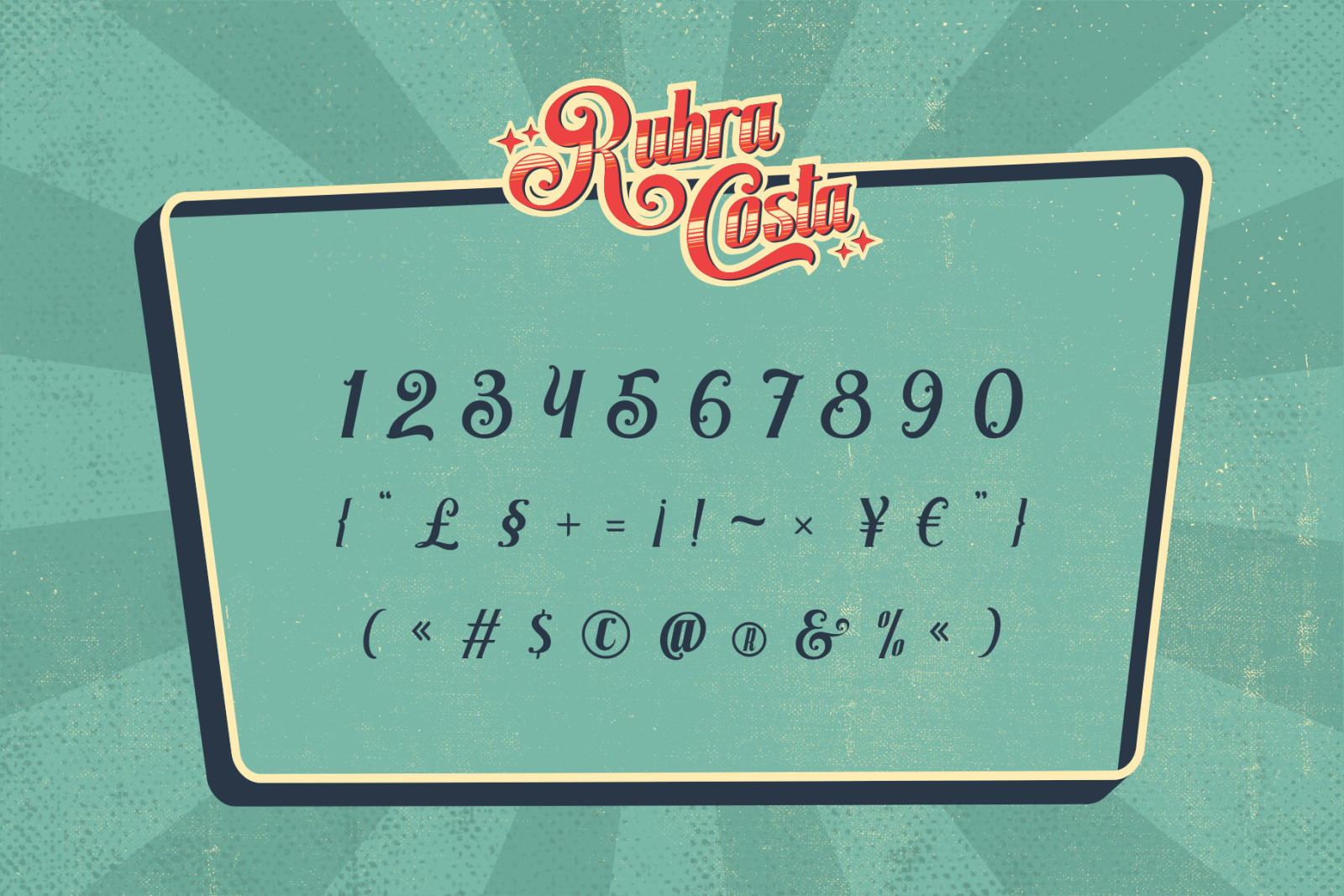 Rubra Costa Font