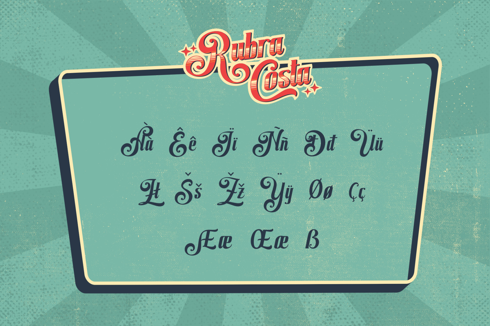 Rubra Costa Font