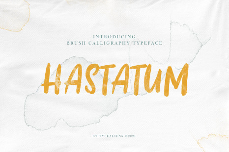 Hastatum Font - Sans serif fonts