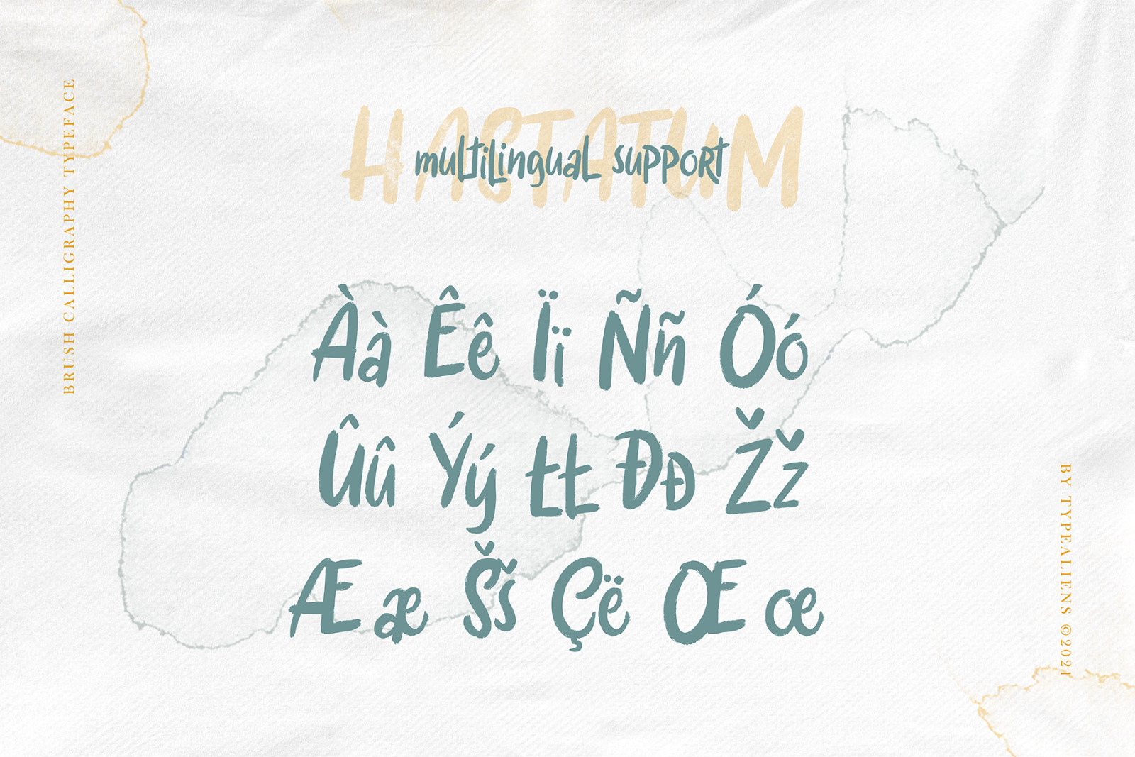 Hastatum Font