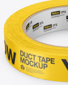 Matte Duct Tapes Mockup