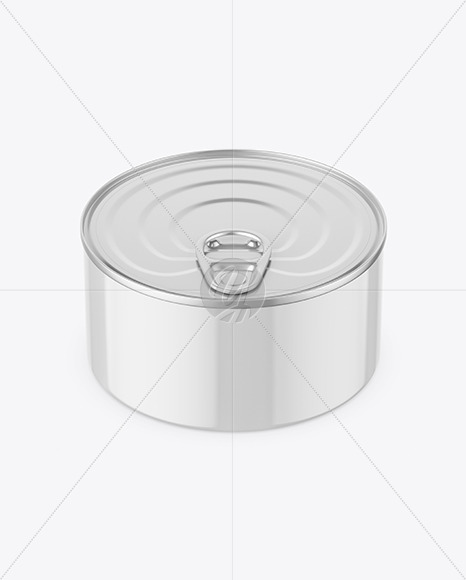 Tin Can w/ Glossy Finish Mockup