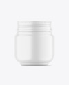 Matte Cosmetic Jar Mockup