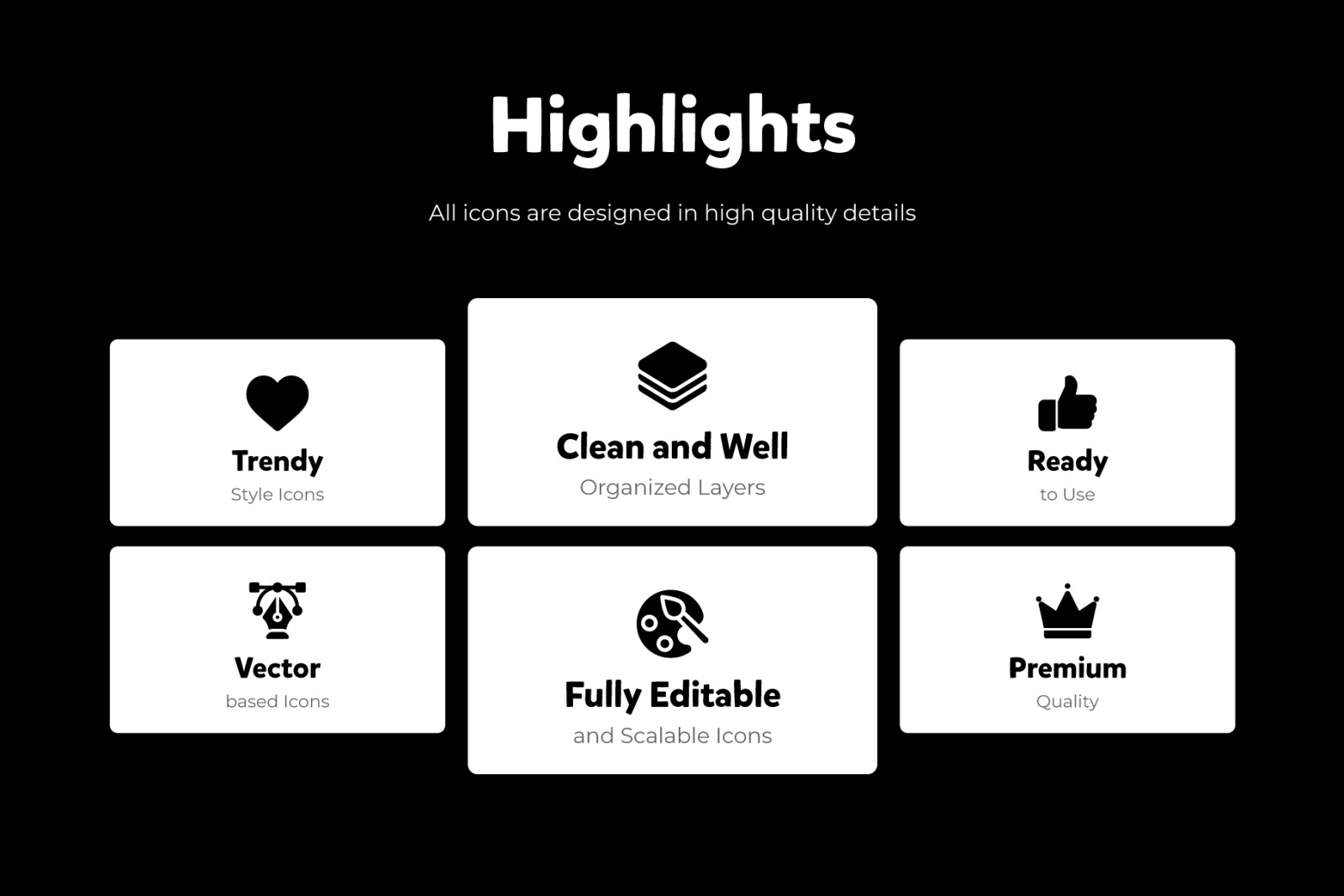 Winter Activities Glyph Icons