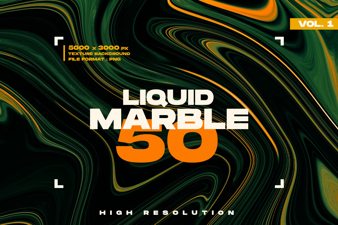 Liquid Marble - 50 Abstract Textures Pack Vol.1