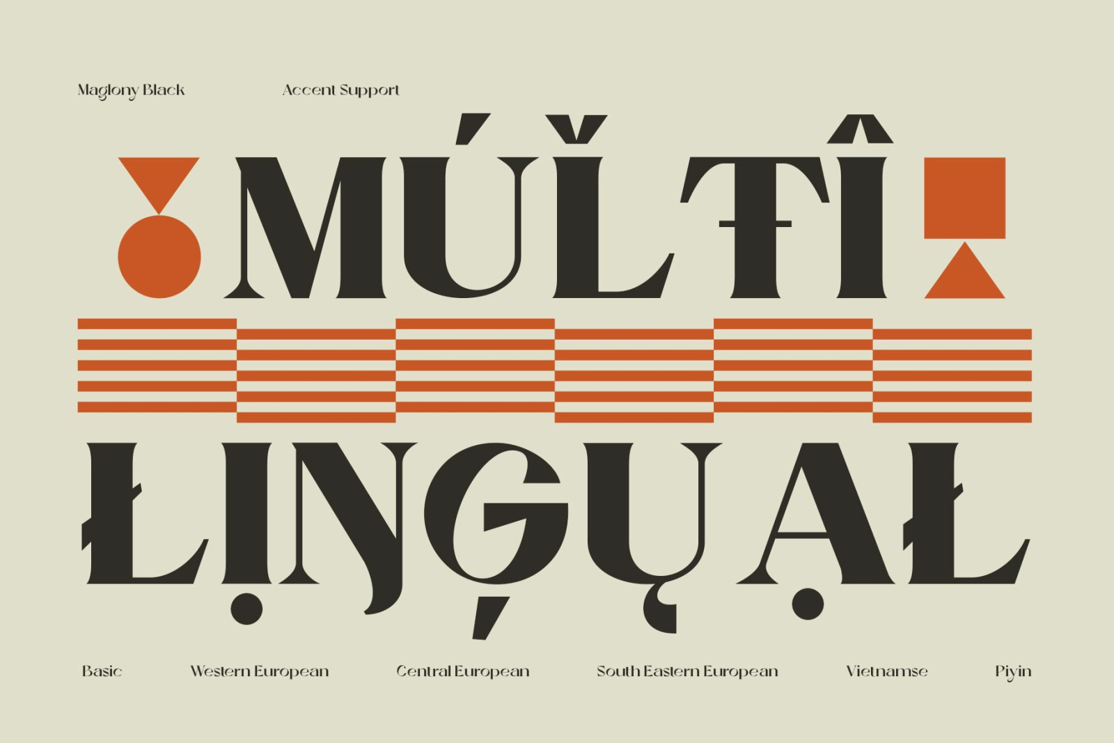 Maglony typeface