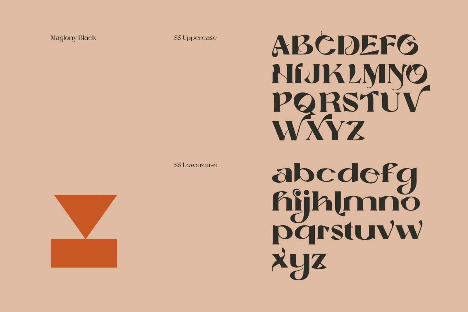 Maglony typeface