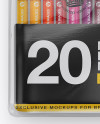 20x Markers Pack Mockup