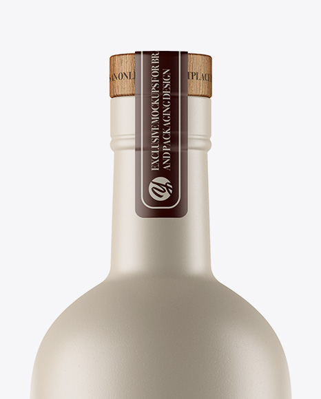 Ceramic Bottle Mockup Ceramic Bottle Mockup