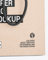 Kraft Paper Bag Mockup