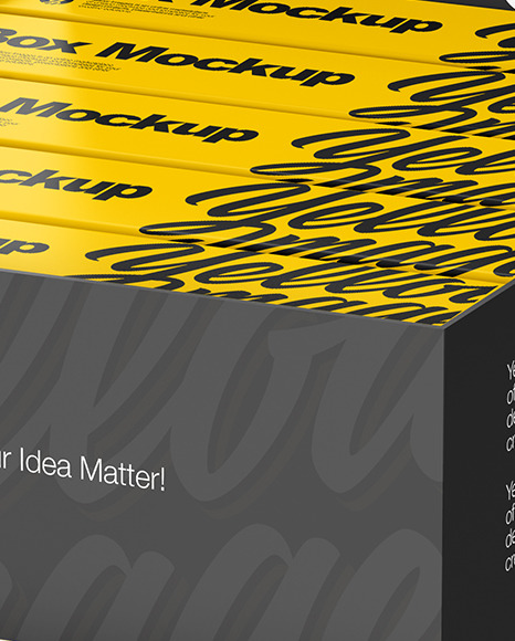 Display Box & Boxes Mockup