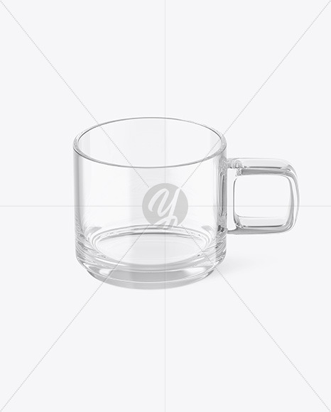 Clear Glass Mug Mockup