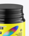 Glossy Cosmetic Jar Mockup Glossy Cosmetic Jar Mockup