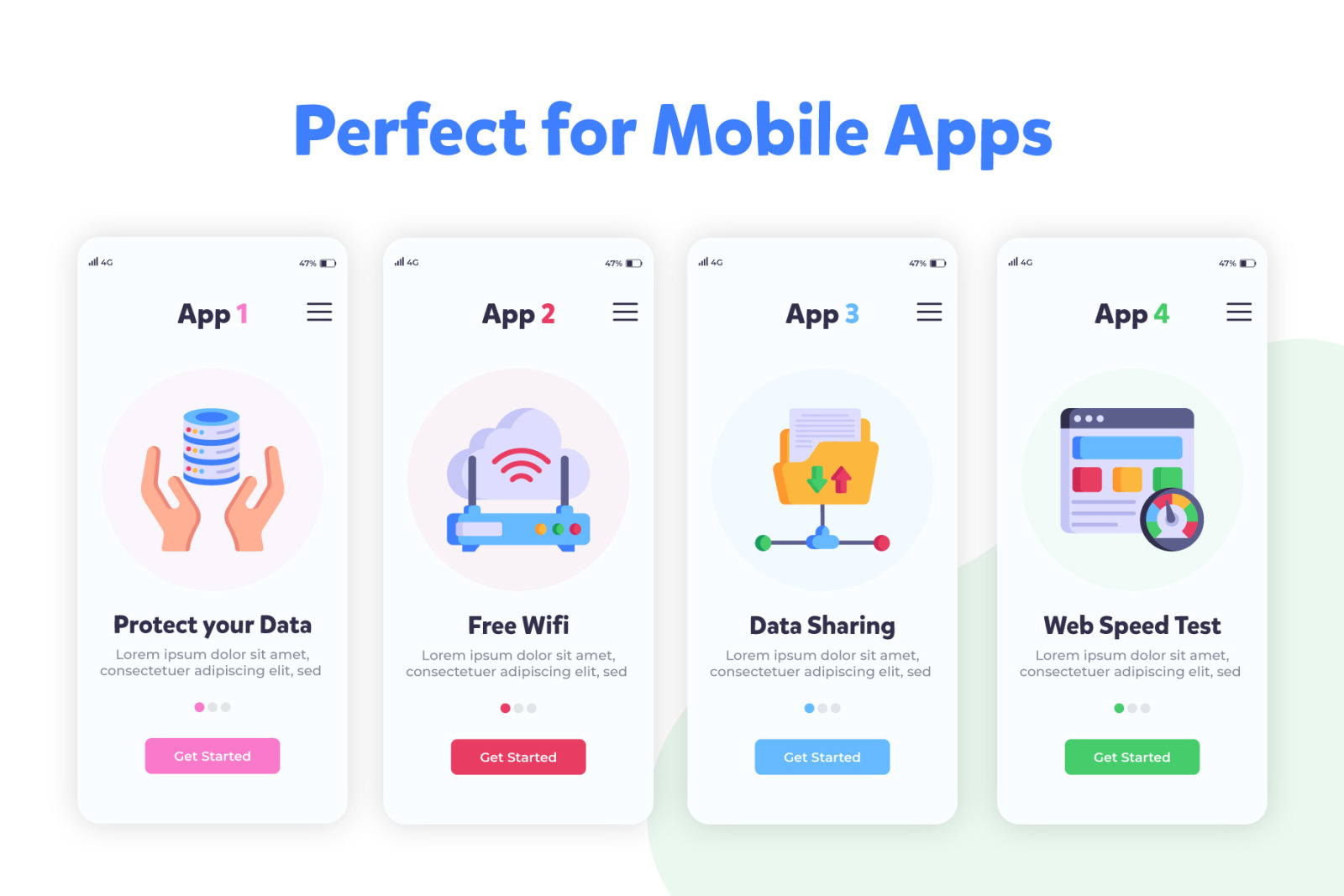 100 Web Hosting Icons - Flat Vectors 100 Web Hosting Icons - Flat Vectors