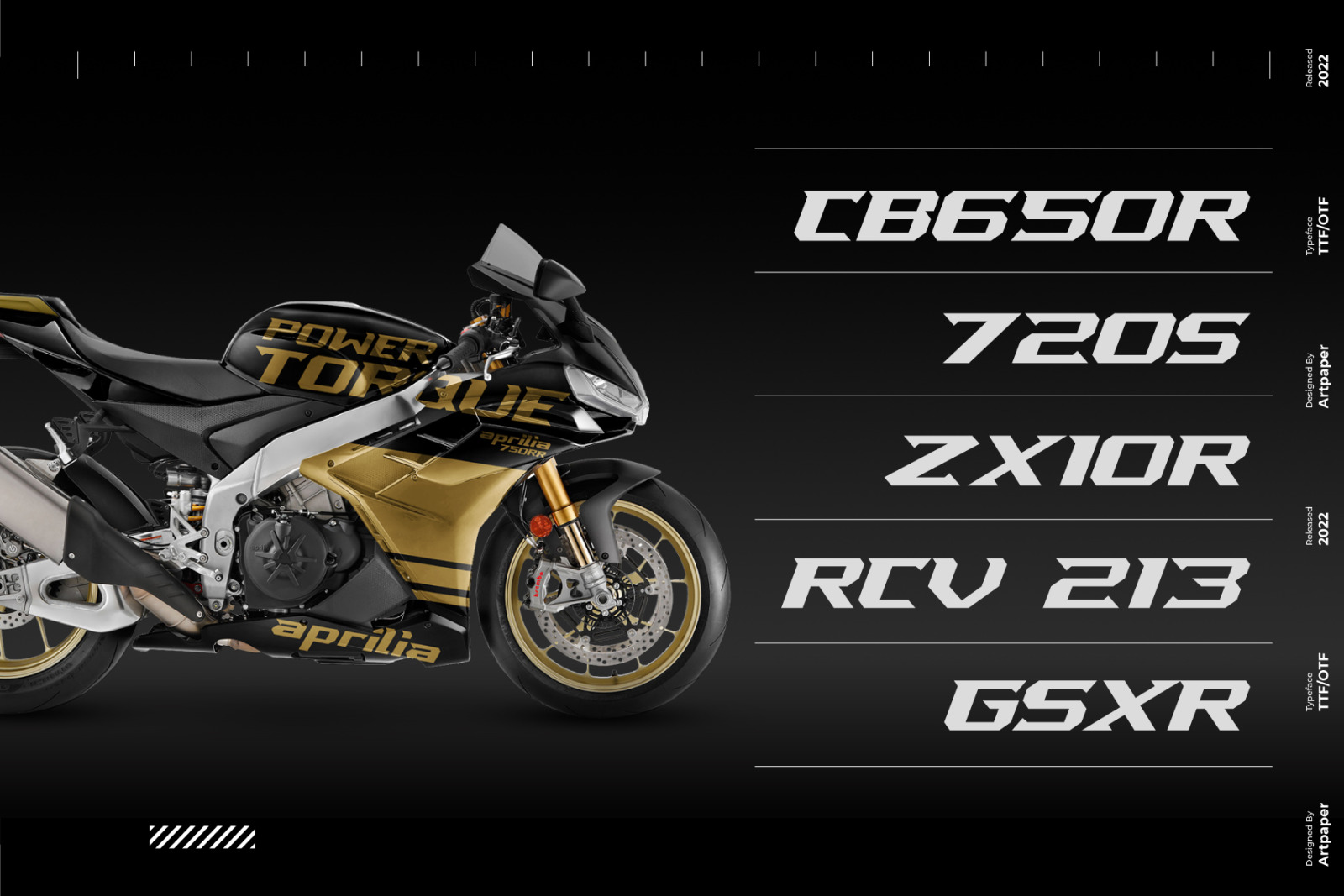 POWER TORQUE Sport Racing Typeface POWER TORQUE Sport Racing Typeface